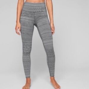 Athleta Chaturanga Jacquard High Rise Tight